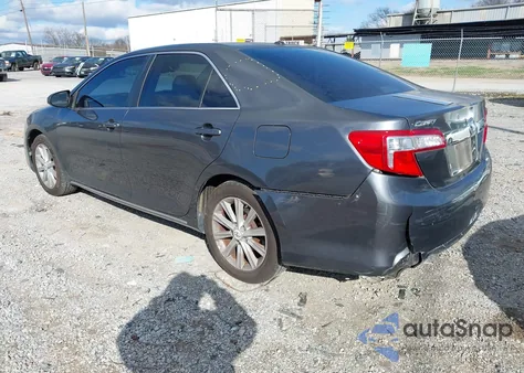 2012 Toyota Camry Xle z USA, uszkodzony, nr VIN 4T4BF1FK1CR253820
